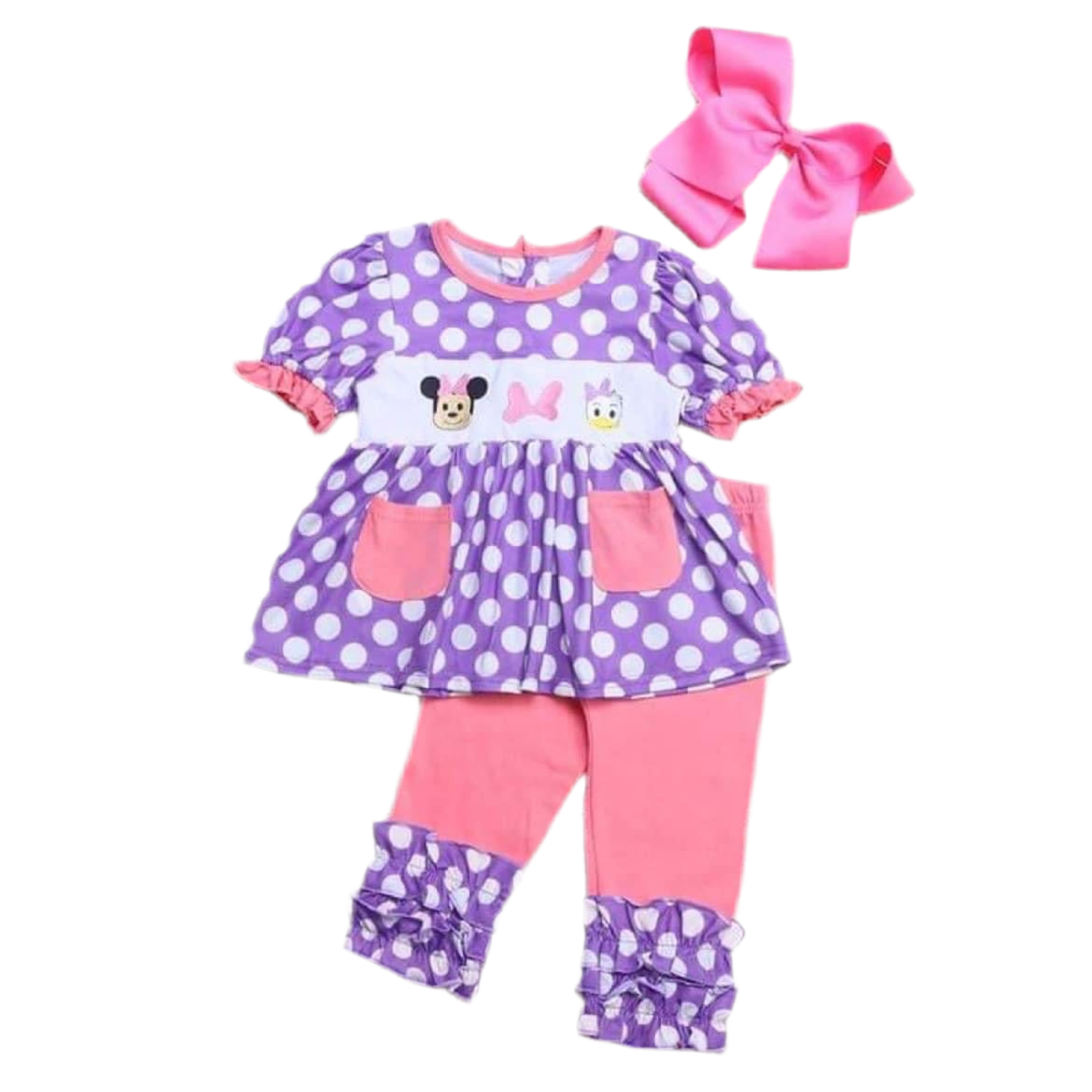 Magical Friends - Pink and Purple Polka Dot