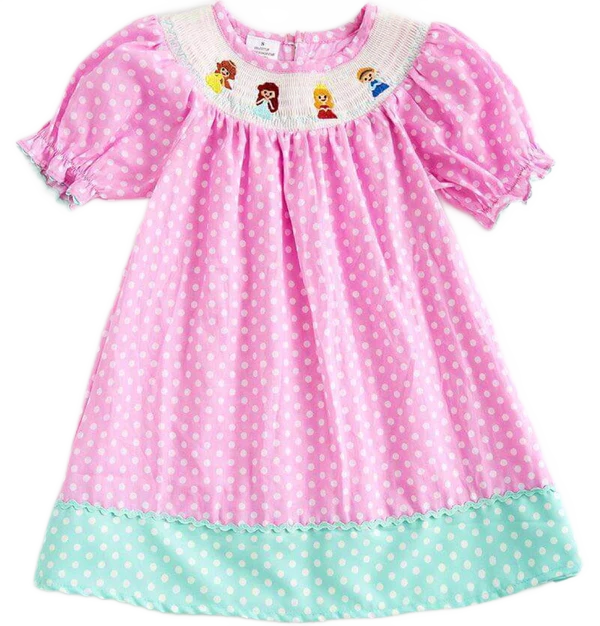 Smocked Princess Dress