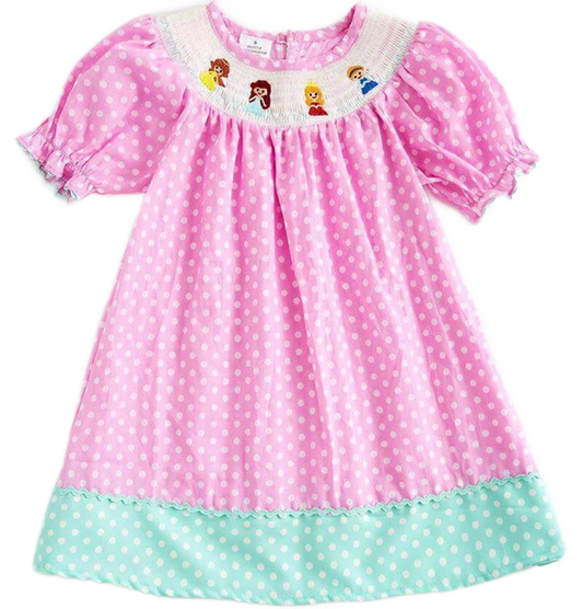 Smocked Princess Dress